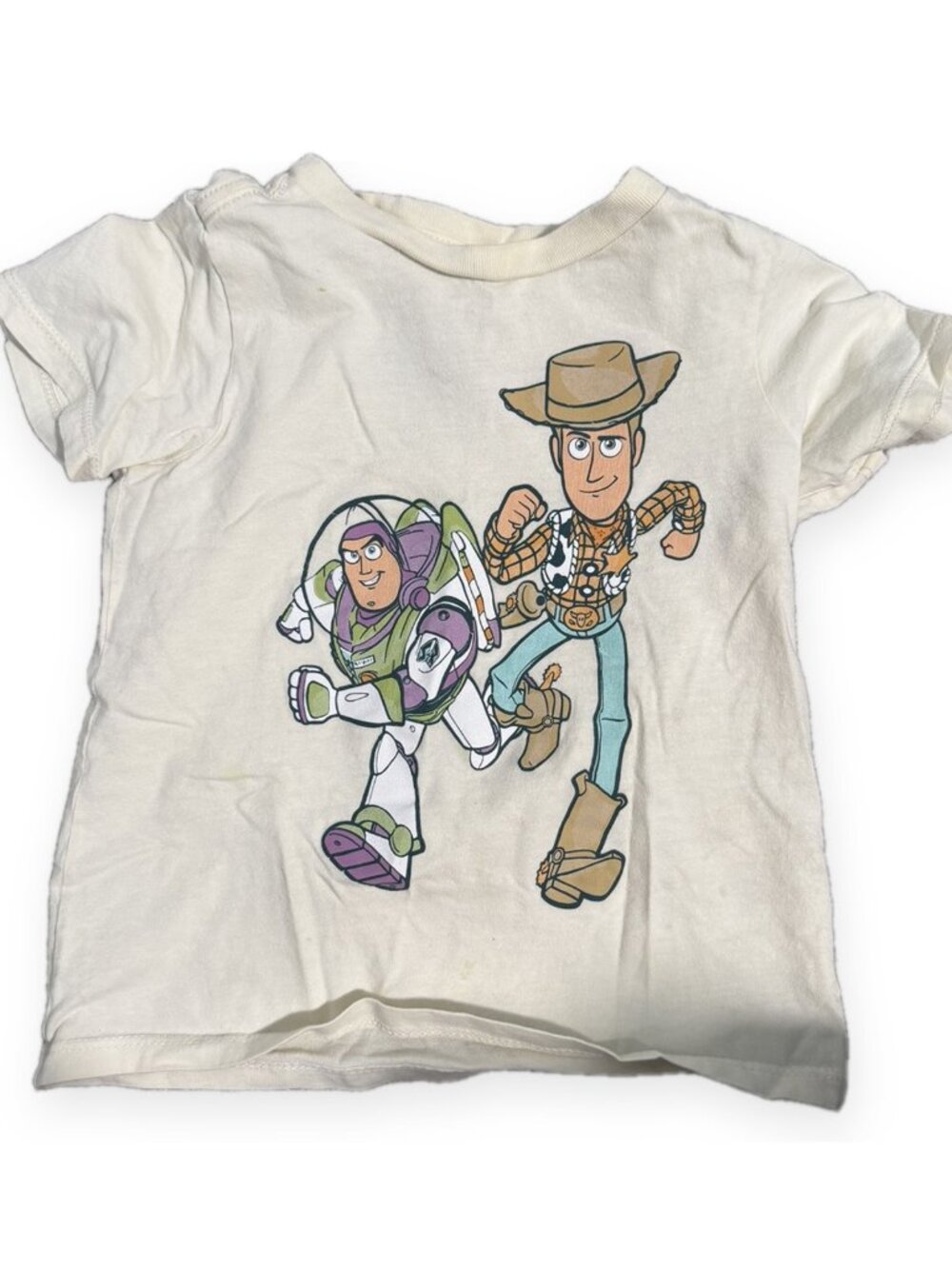 Toy Story Boys T-Shirt | Buzz and Woody | Size 3T | Disney Pixar